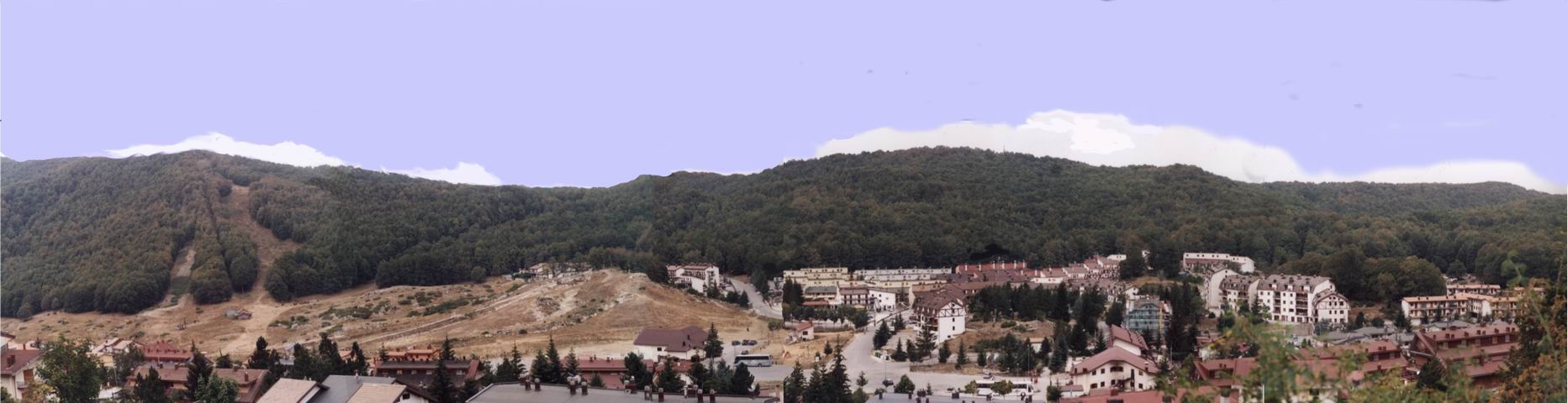 clicca qu per ingrandire la foto panoramica lato occidentale